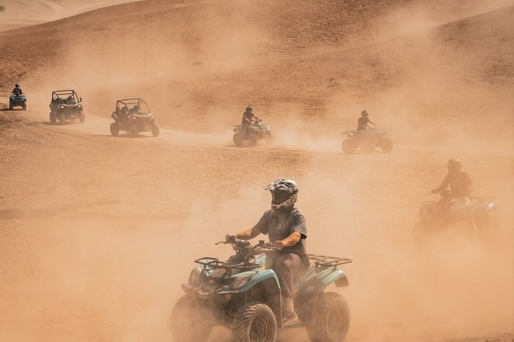 Agafay Desert Quad Bike Camel Ride and Dinner Show