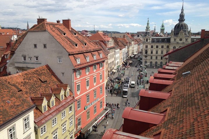 Experience Graz: Old Town & Scenic Funicular Ride to Schlossberg