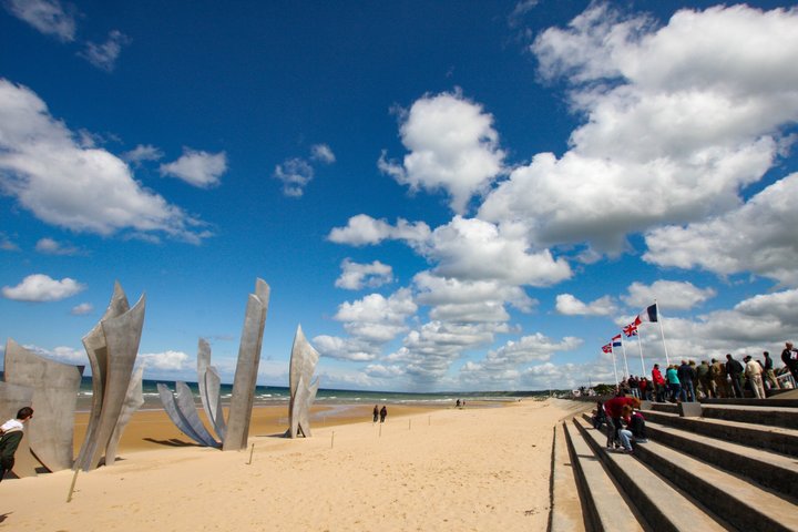 Normandy D-Day Beaches from Rouen | Private Tour | Guide Optional