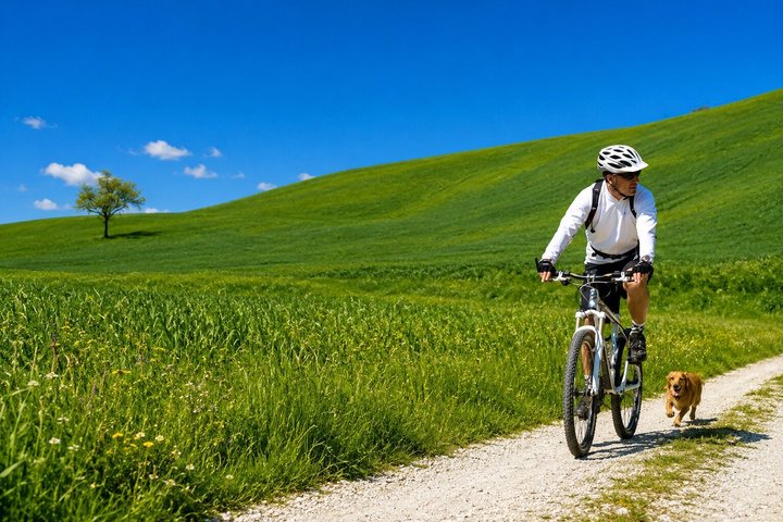 Siena: Chianti Guided E-Bike Tour with Lunch & 2 wine tastings