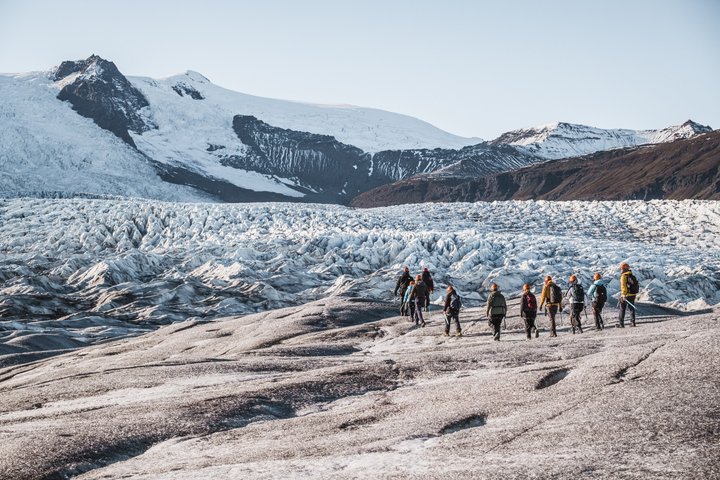 Glacier hike and Iceberg Boat Tour