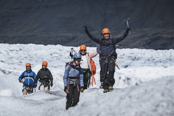 Glacier hike and Iceberg Boat Tour