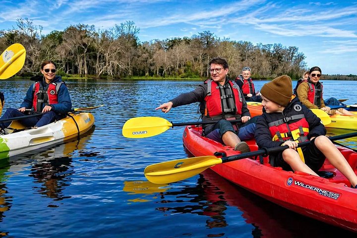 Small Group Manatee Discovery Kayak Tour near Orlando