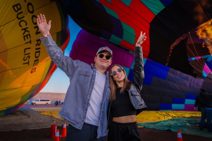 Balloon flight + Breakfast in cave + Pyramids + Pick up CDMX.