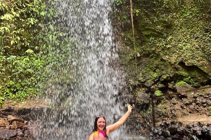 Private St Lucia Drive-In Volcano, Mud Baths & Waterfall
