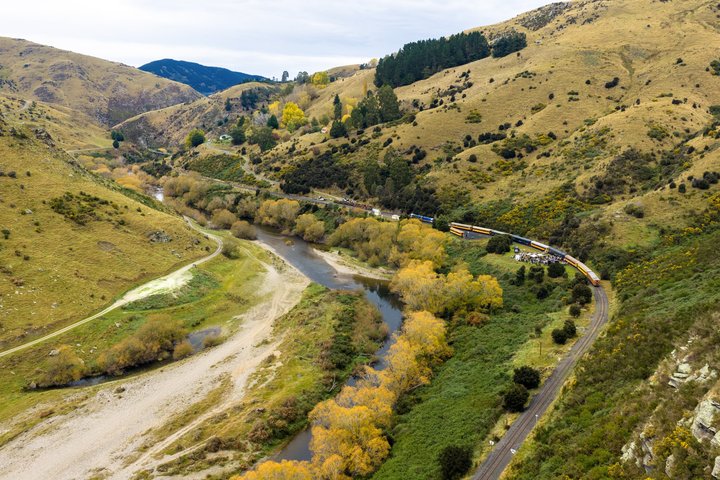Taieri Gorge Scenic Railway Journey from Dunedin