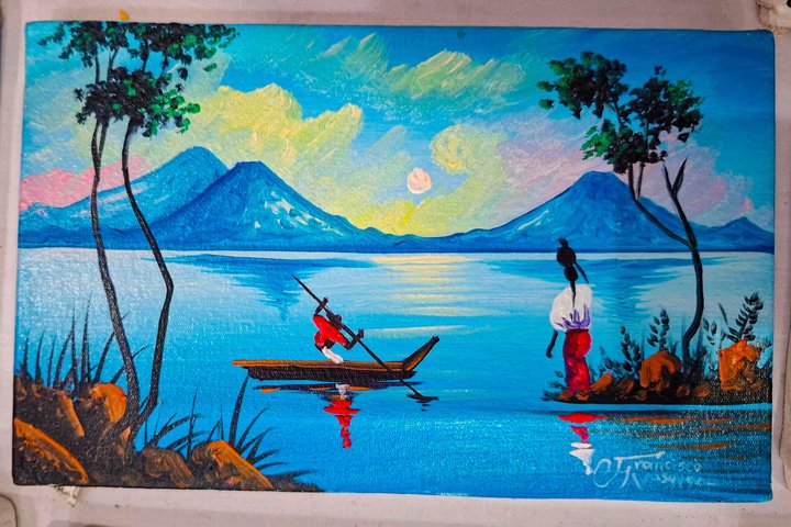 San Juan La Laguna Painting Workshop with Local Artists