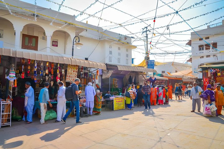 Pushkar City Tour With Camel Safari Lunch and Guide