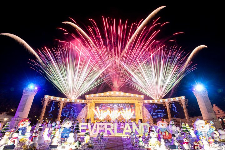 Everland Theme Park Admission Ticket with Transfer from Seoul