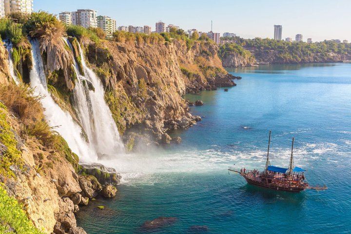 Antalya City Tour: Old Town, Waterfalls, Boat & Cable Car