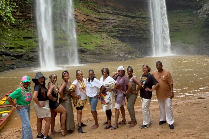Waterfalls, Aburi Botanical Gardens & a Cocoa Farm Experience.
