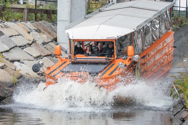 Boston Duck Boat Sightseeing City Tour with Cruise
