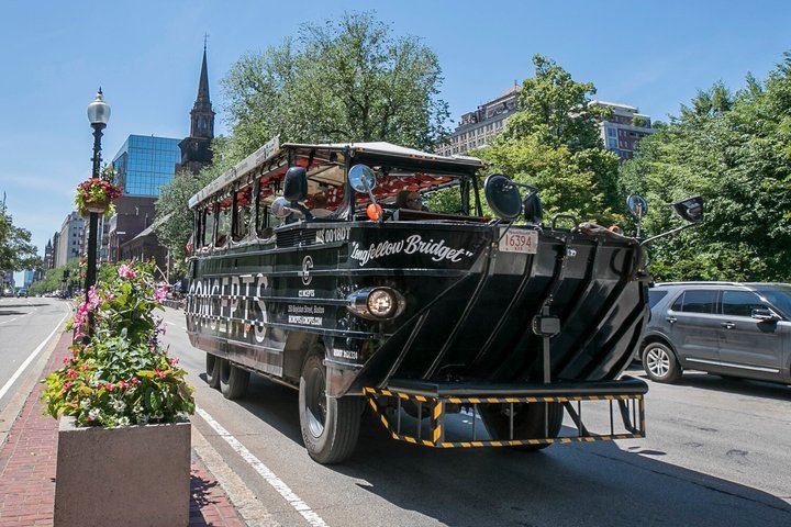 Boston Duck Boat Sightseeing City Tour with Cruise