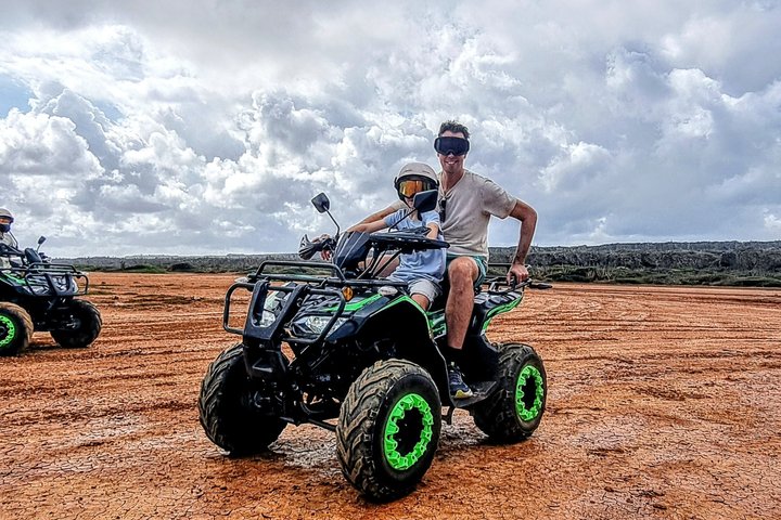 West Curaçao ATV Tour: Dessert & Cave - Flamingo - Turtles...