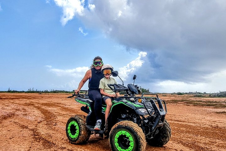 West Curaçao ATV Tour: Dessert & Cave - Flamingo - Turtles...