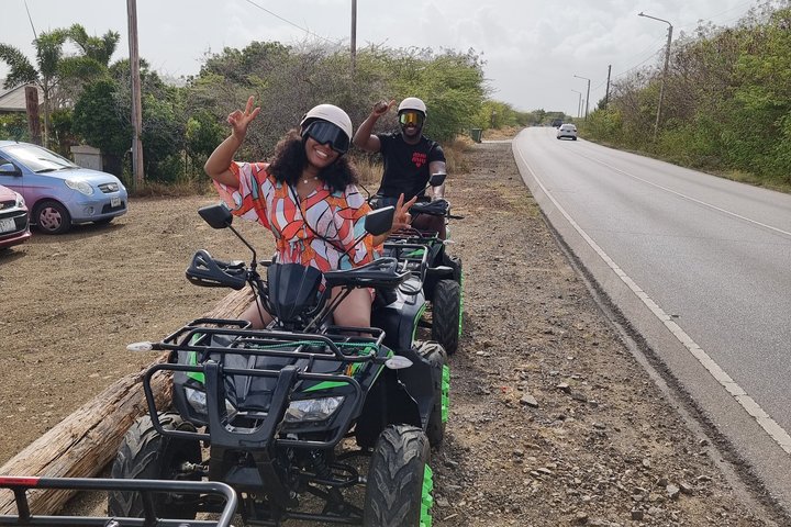 West Curaçao ATV Tour: Dessert & Cave - Flamingo - Turtles...