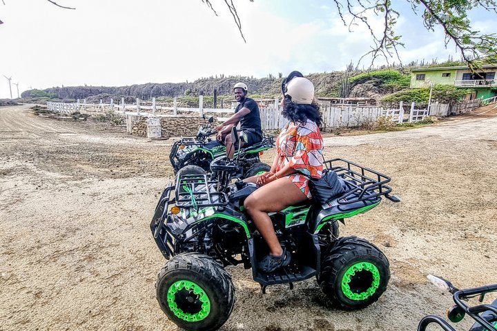 West Curaçao ATV Tour: Dessert & Cave - Flamingo - Turtles...