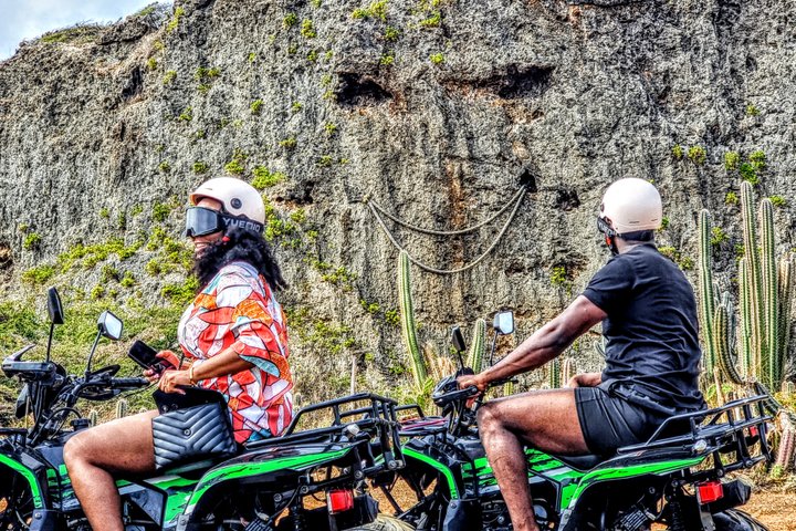 West Curaçao ATV Tour: Dessert & Cave - Flamingo - Turtles...