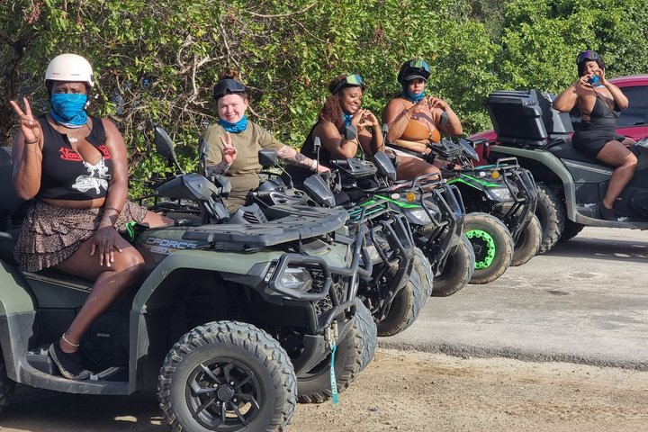 West Curaçao ATV Tour: Dessert & Cave - Flamingo - Turtles...