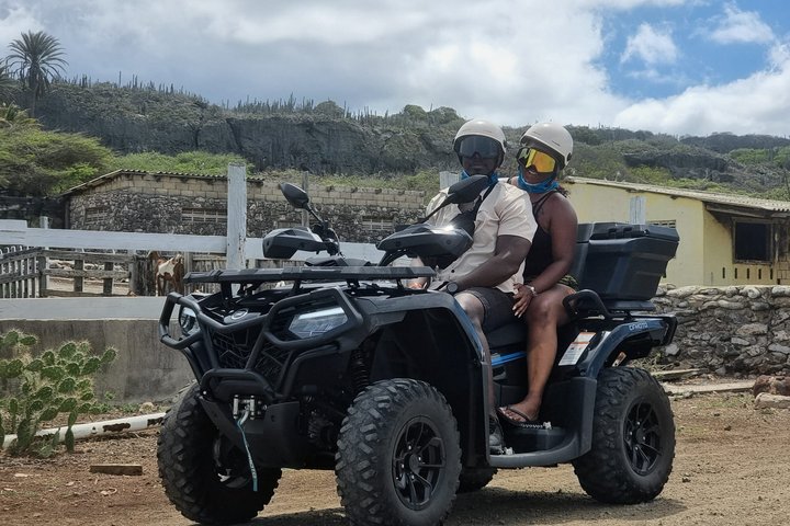 West Curaçao ATV Tour: Dessert & Cave - Flamingo - Turtles...
