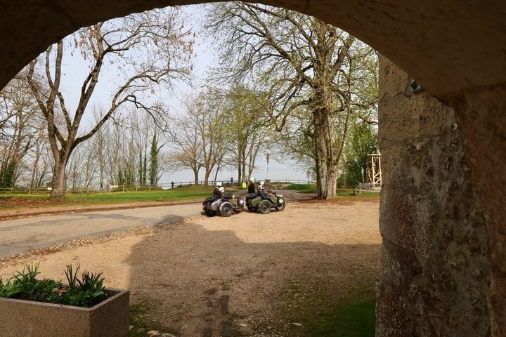Visit Honfleur by sidecar 1.5 to 3.5 hour tour along the coast