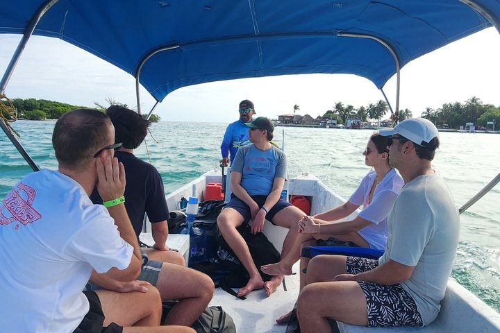 Let's snorkel Hol Chan the Best Marine Reserve in Belize