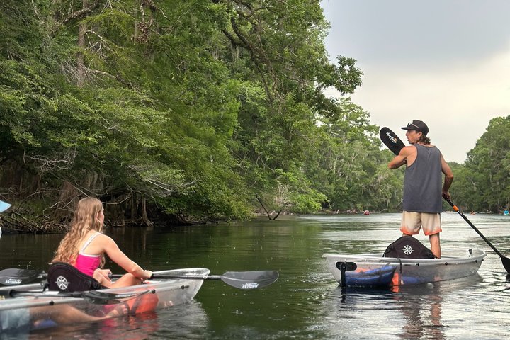 Ginnie Springs Glass Bottom Kayak Eco Tour