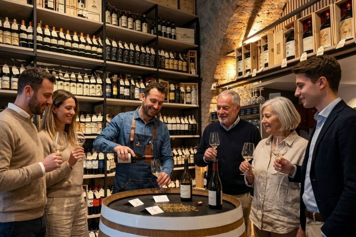 Wine Tasting with Cured Meats and Cheeses in Bergamo