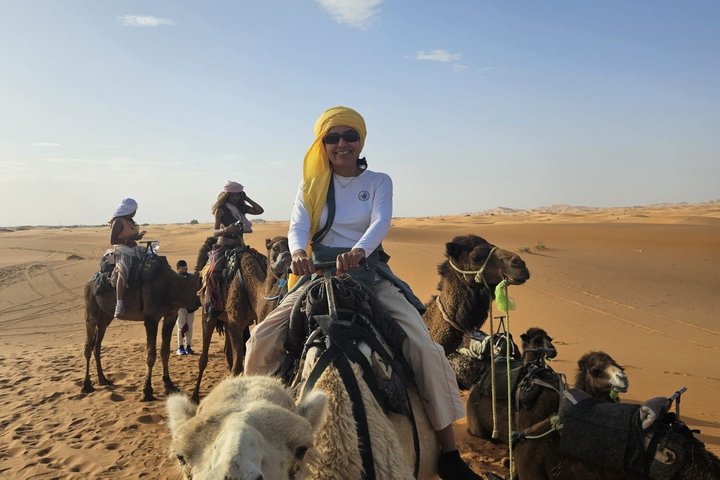 3 Days Desert Tour From Marrakech To Merzouga Dunes & Camel Trek
