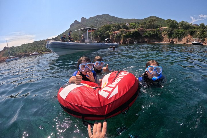 Snorkeling Excursion 2h30 Cap Roux & Calanques de l'Esterel