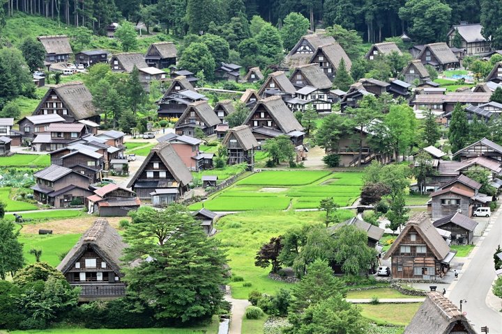 Shirakawago & Takayama Bus Tour from Nagoya w/Optional Lunch
