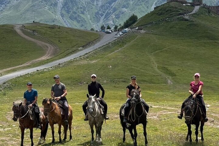 Kazbegi Horseback Ride to Gergeti Trinity Church (Iconic Views)