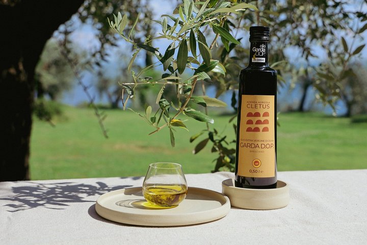 Olive Oil Tasting with Local Food on Lake Garda Hills