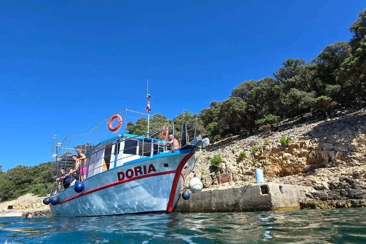 3h Sunset Krk & Plavnik Blue Cave Swim & Dolphin Tour