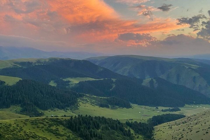 Assy Plateau and Issyk lake and Bear Turgen Waterfall Jeep Tour