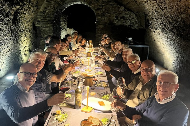 Aglianico del Vulture Wine Tasting in Hypogeum Melfi Cellar