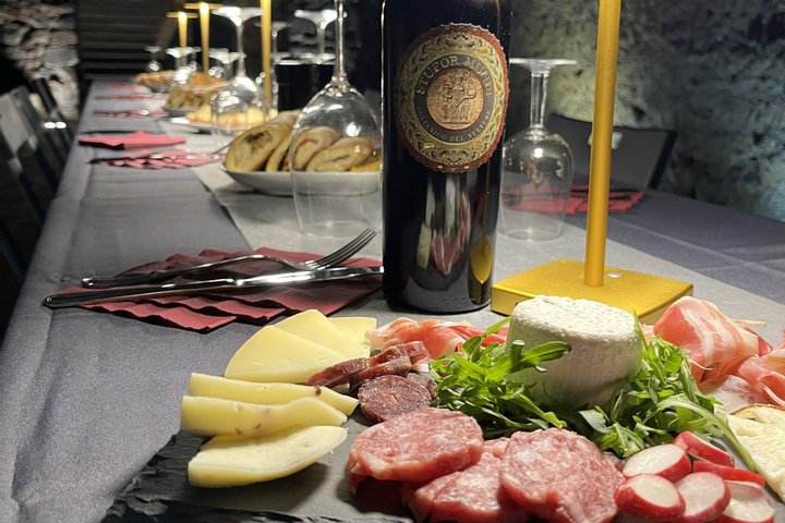 Aglianico del Vulture Wine Tasting in Hypogeum Melfi Cellar