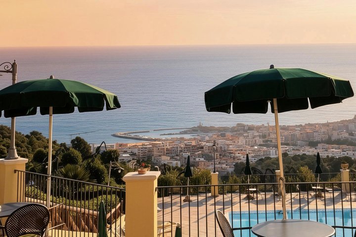 Panoramic aperitif with 360° view of Vieste