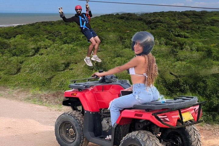 ATV & Zipline Combo Tour