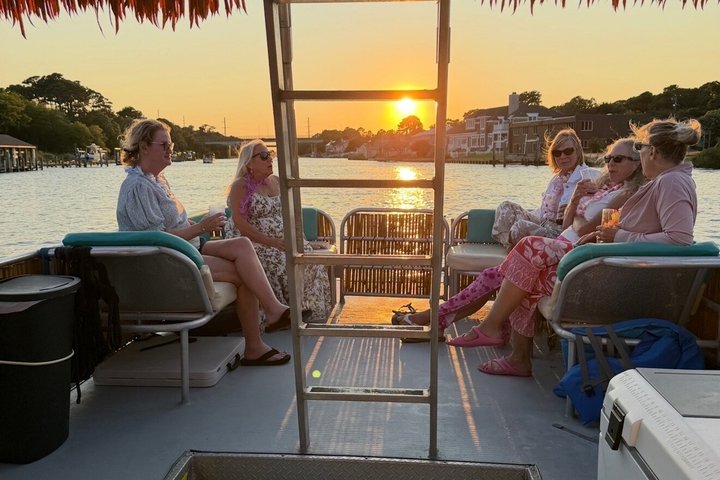 2 Hour Private Tiki Boat Cruises in Virginia Beach