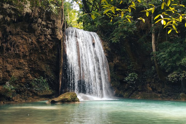 Private Erawan Waterfall & Death Railway Tour from Kanchanaburi