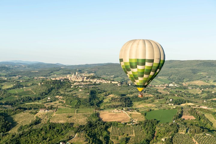 Hot Air Balloon Ride in San Gimignano, Tuscany