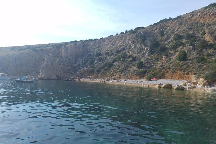 2 hour Boat tour to the wild bay's of Stara Baška
