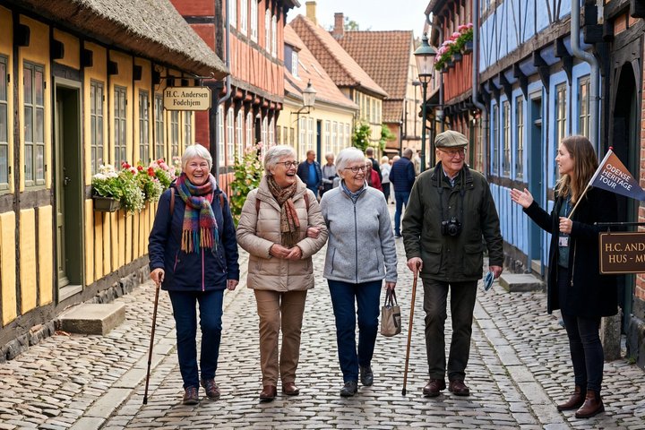 Private Heritage Walking Tour in Odense Historic Center