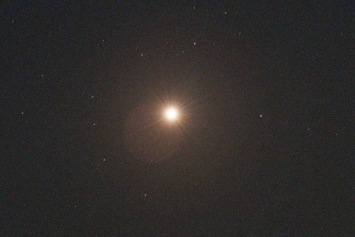 Moon stars and planets in Formentera