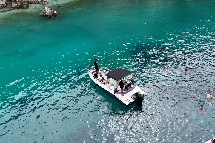 Lina Boat Trips Coastal Adventure in Saranda with Snorkeling