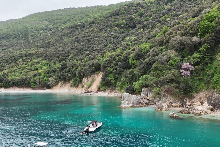 Lina Boat Trips Coastal Adventure in Saranda with Snorkeling