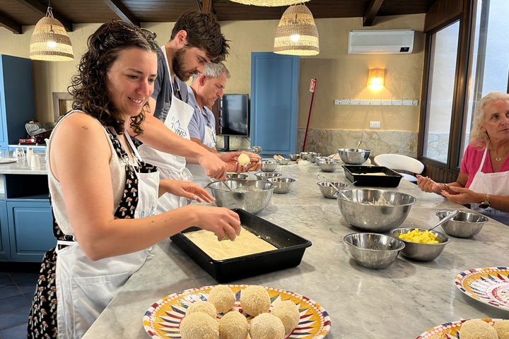 Palermo Sicilian Cooking Class with Market Tour or Pasta & Gelato