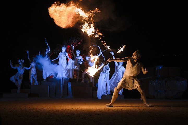 Agrigento : dinner and immersive show in the Valley of the Temples