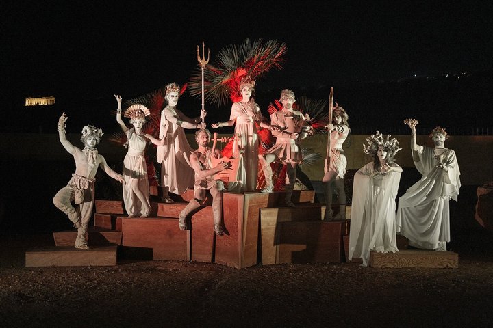 Agrigento : dinner and immersive show in the Valley of the Temples